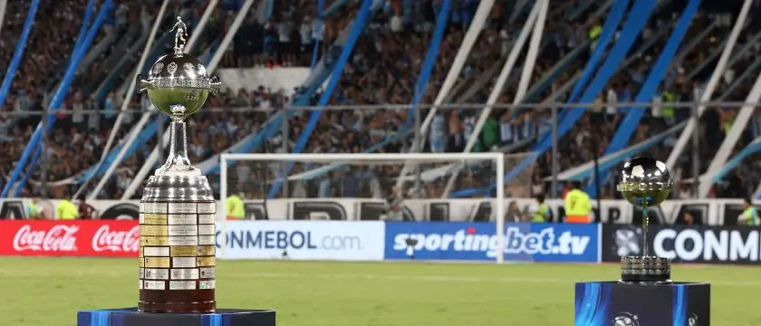 libertadores sudamericana trophies