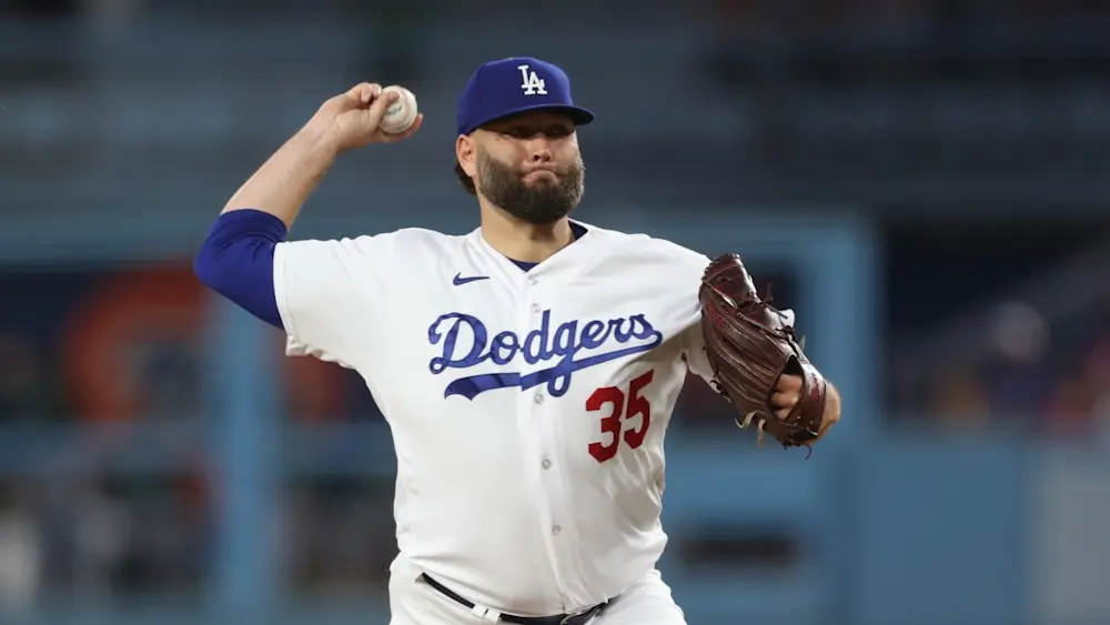 Los Angeles Dodgers Lance Lynn 2023
