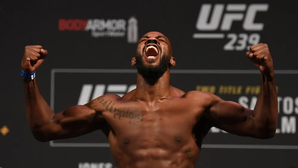UFC Jon Jones Yell