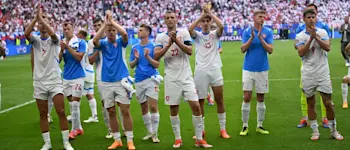 football international euro2024 czechia players cheers