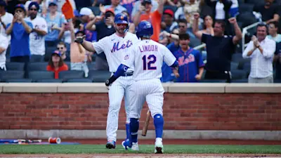 New York Mets Pete Alonso Francisco Lindor