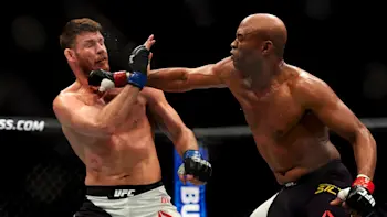 Anderson Silva Fighting