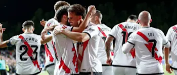 football 2024 spain laliga rayo vallecano goal celebration