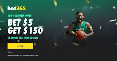 bet365 Bet $5 Get $150 CBB March 2025