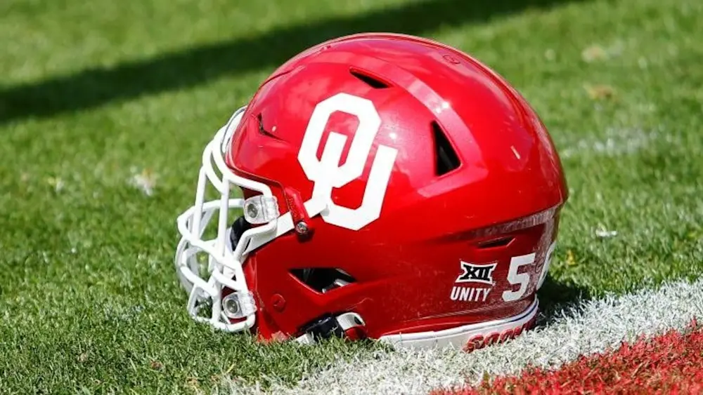 Oklahoma Football Single Helmet