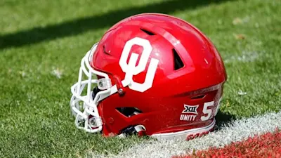 Oklahoma Football Single Helmet
