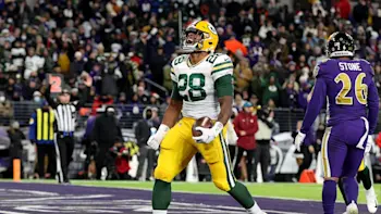 AJ Dillon Packers TD