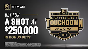 BetMGM $250,000 Longest Touchdown Jackpot