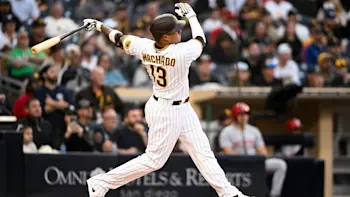 San Diego Padres Manny Machado Swing