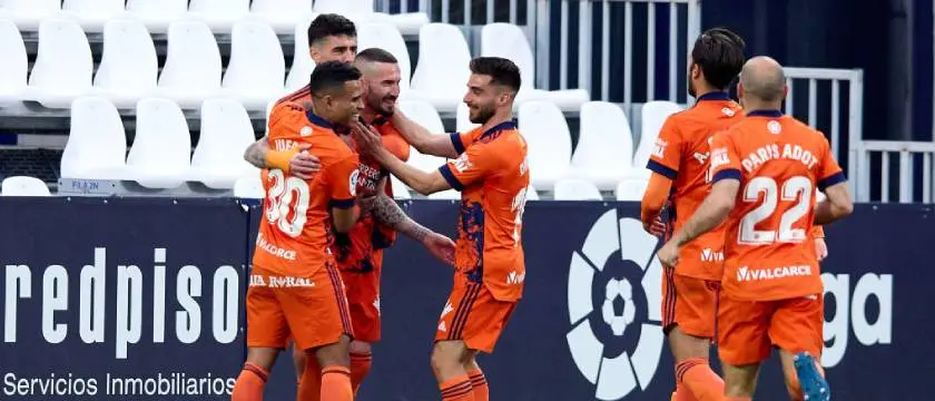 r football spain segunda ponferradina celebration