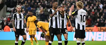 football 2025 england premier league newcastle isak goal celebration