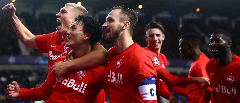 r football salzburg players celebration