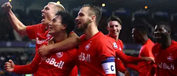 r football salzburg players celebration