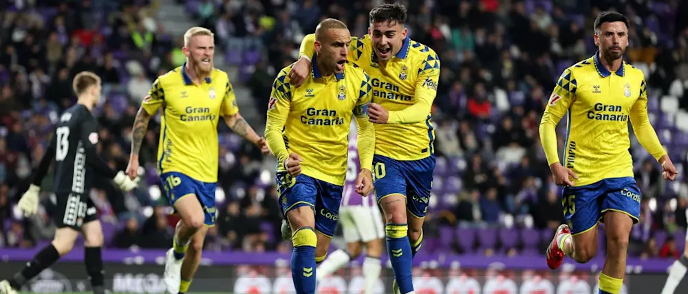 football 2025 laliga las palmas goal sandro pucela
