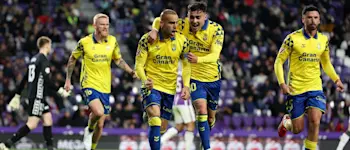 football 2025 laliga las palmas goal sandro pucela