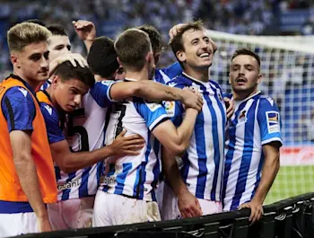 r football liga real sociedad celebrations 2022
