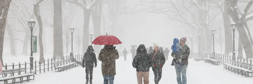 NYC Central Park Snow 2026