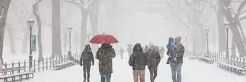NYC Central Park Snow 2026