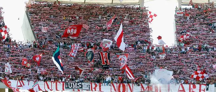 r football serieb bari supporters