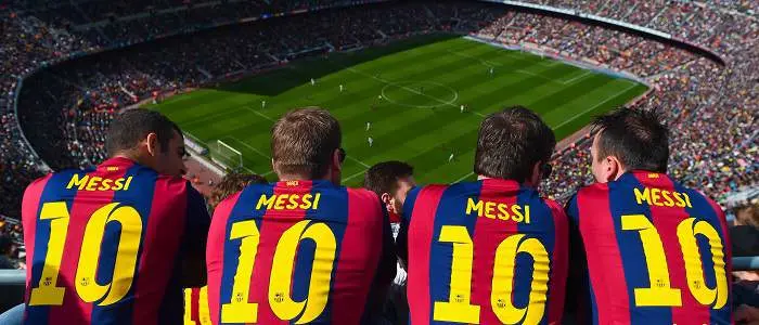 r football barcelona fans