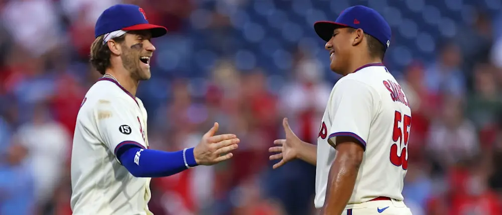 Bryce Harper Ranger Suarez Phillies