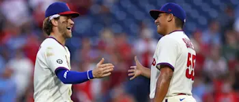 Bryce Harper Ranger Suarez Phillies