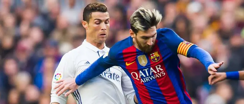 r football clasico cristiano ronaldo messi