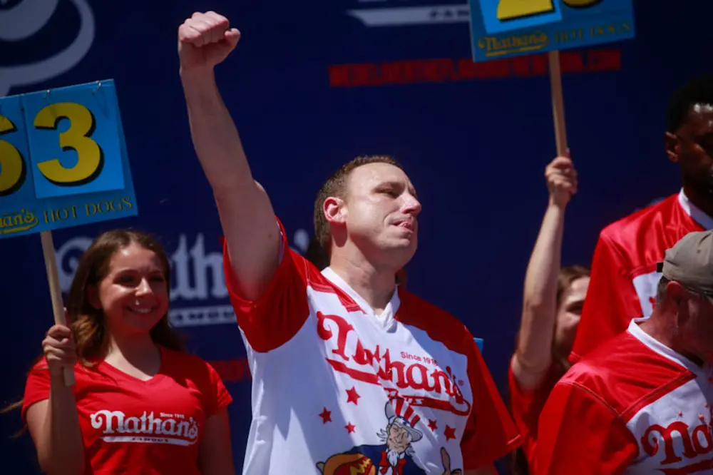 Joey Chestnut Champion