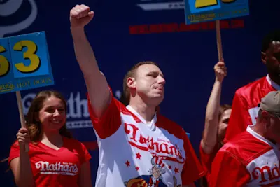 Joey Chestnut Champion