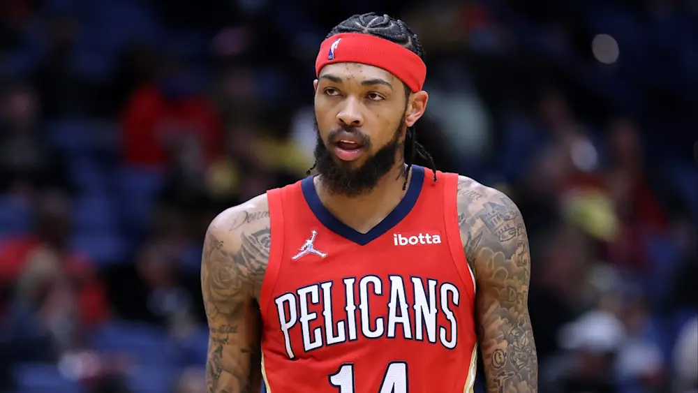 Brandon Ingram Pelicans staring