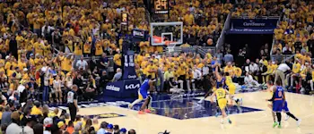 basket 2025 nba new york knicks pacers playoffs free throw