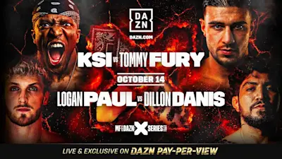 KSI Fury Logan Paul Danis DAZN