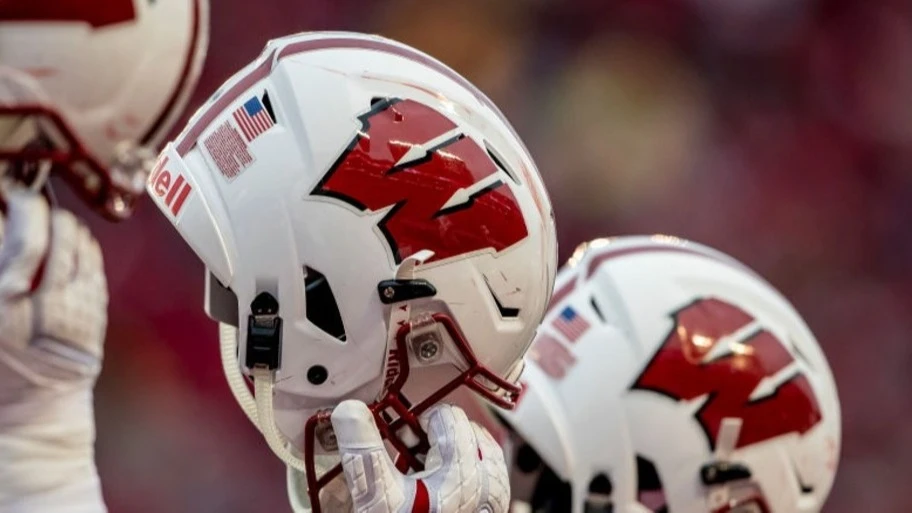 Wisconsin Football Helmets