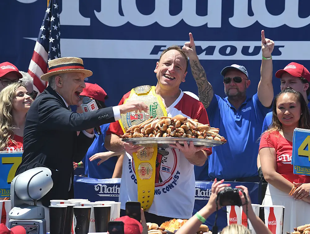 Joey Chestnut 2025
