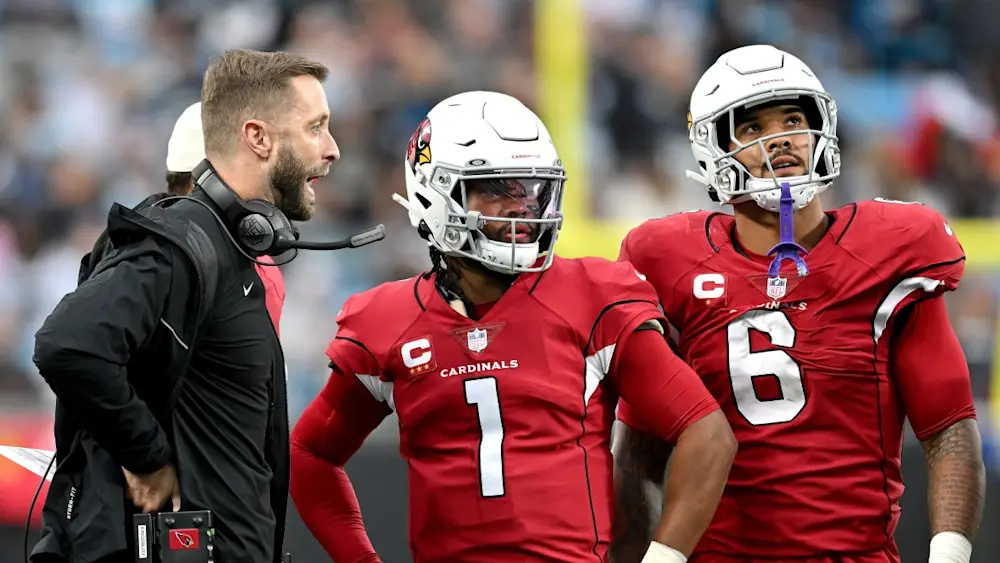 Kyler Murray, James Conner, & Kliff Kingsbury Cardinals