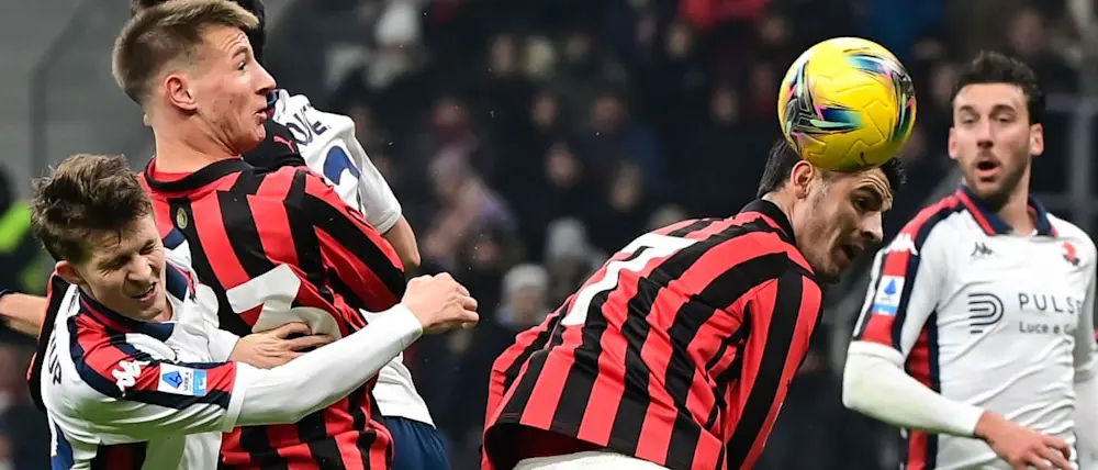 football 2024 italy serie a ac milan genoa ball contender morata