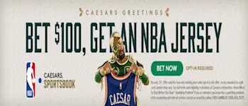 Caesars Bet $100, Get an NBA Jersey