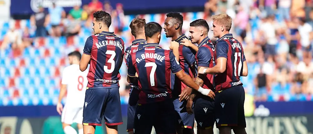 football 2024 laliga levante segunda celebration