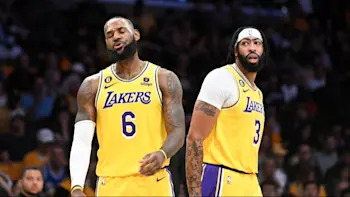 LeBron James & Anthony Davis Lakers
