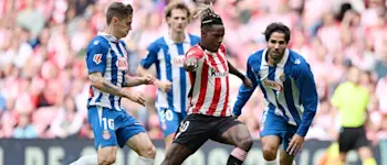 football 2025 spain liga ea sport athletic club espanyol nico williams ball conduction