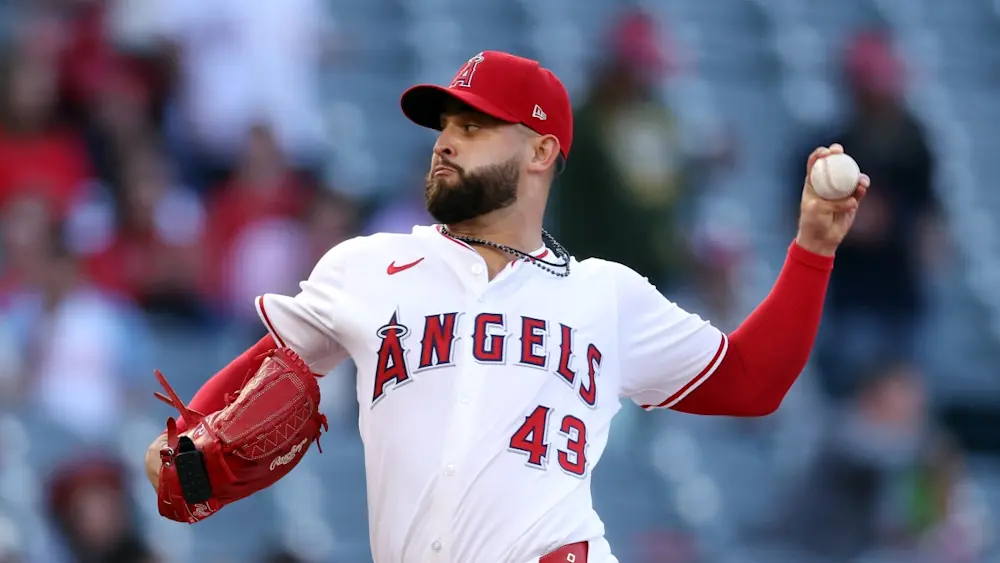 Angels Patrick Sandoval Pitching