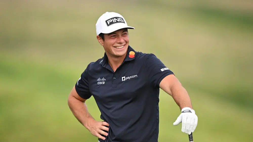 Viktor Hovland smile