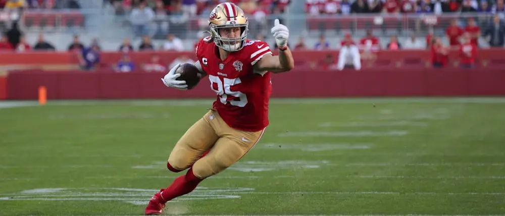 George Kittle 49ers Running