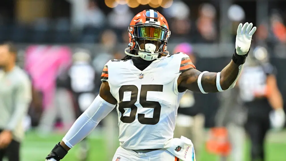 David Njoku Browns pregame