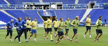r football ukraine training