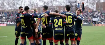 football 2025 spain liga ea sport girona away bryan gil goal celebration