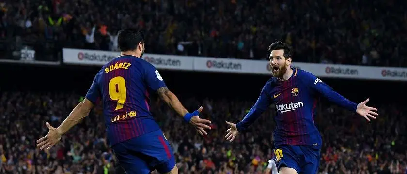 r football championsleague barcelona messisuarez
