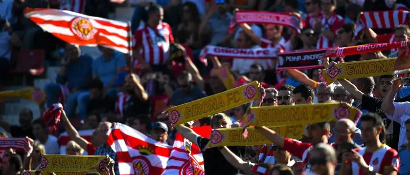 r football girona fans second
