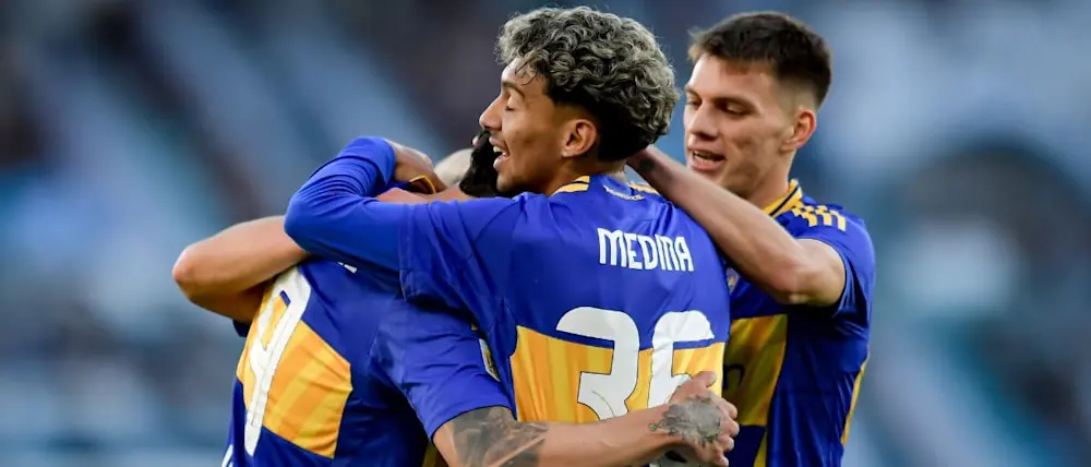 football 2024 argentine boca juniors celebration goal