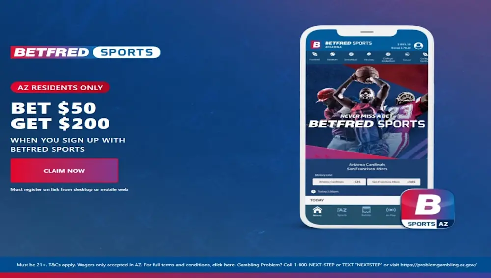 Betfred Arizona Bet $50, Get $200
